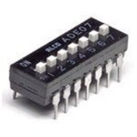 ALCOSWITCH ADE0804=DIP SWITCH EXT THRU/HL ADE0804